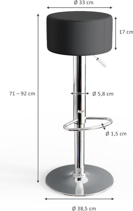 Produktbild Vicco Barhocker 2er Set