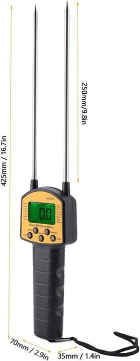 Actual product image Asixxsix Grain moisture meter