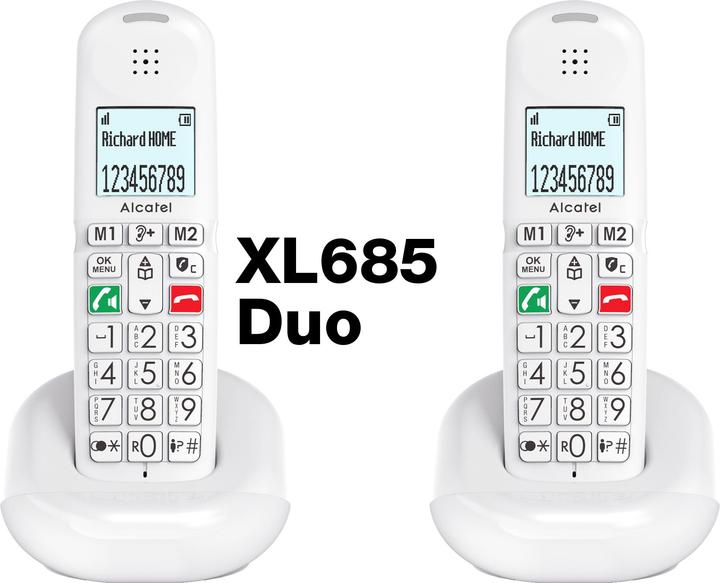 Produktbild Alcatel XL685 DUO NERO (ATL1428452)