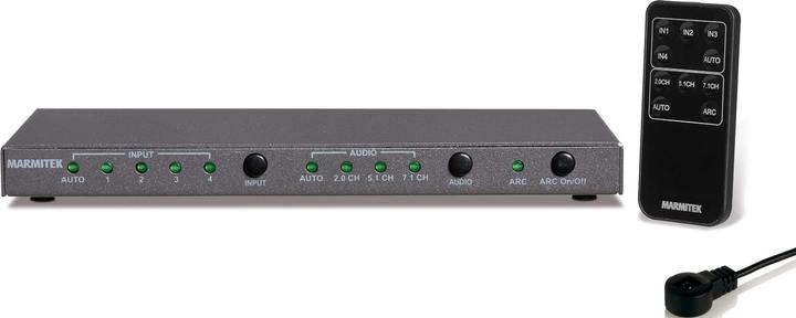 Actual product image Marmitek Connect 621 UHD 4K HDMI Switch