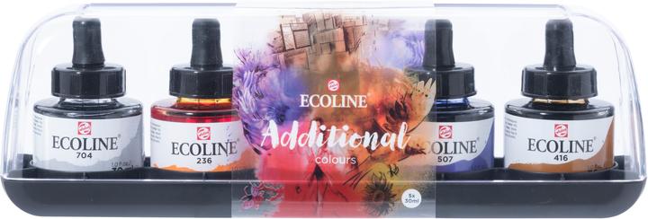 Grigio, Arancione brillante, Carminio, Seppia, Viola oltremare