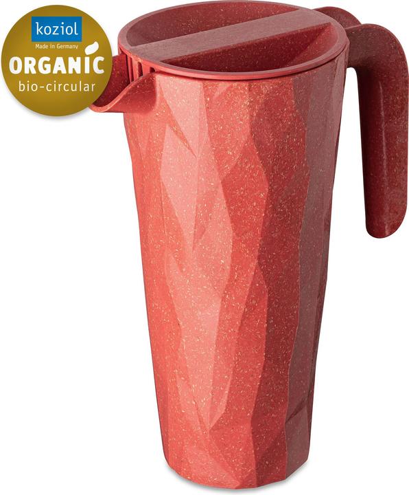 Actual product image Koziol Carafe 1.5 l, Red (1.50 l)