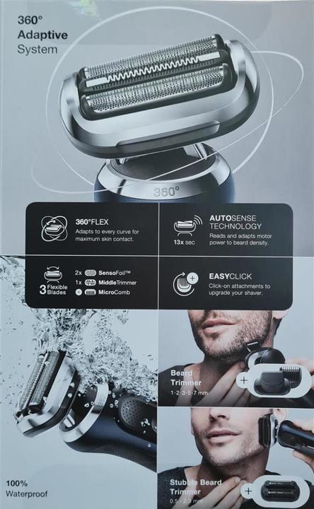 Productafbeelding Braun Series 7 70-B7850cc scheerapparaat voor mannen, elektrisch scheerapparaat met 360° verstelling