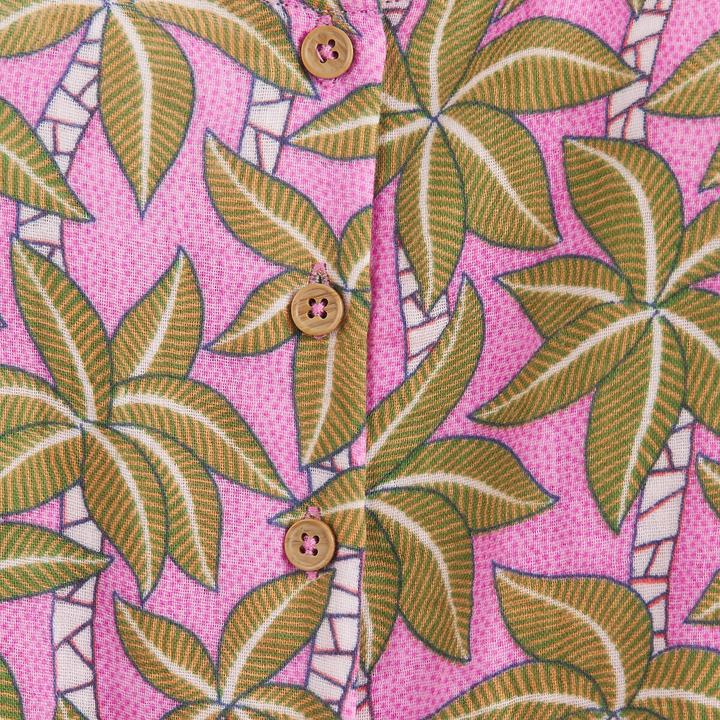 Actual product image La Redoute Collections Zweiteiliges Set aus Top und Shorts mit Palmenprint (164)
