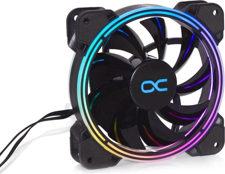 Actual product image Alphacool Ice Cyclone Aurora LUX PRO 2 Digital RGB Computer Case Fan (120 mm, 1 x)