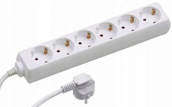 Actual product image Bellight Pagarinātājs Belight extension cable with 6 sockets, earthed, 5 m (5 m)