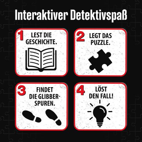 Productafbeelding Kosmos Mystery Puzzle: The Three??? Kids - Kijk uit, goo trap! (150 onderdelen)
