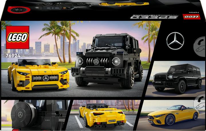 Produktbild LEGO Mercedes-AMG G 63 & Mercedes-AMG SL 63 (76924, LEGO Speed Champions)