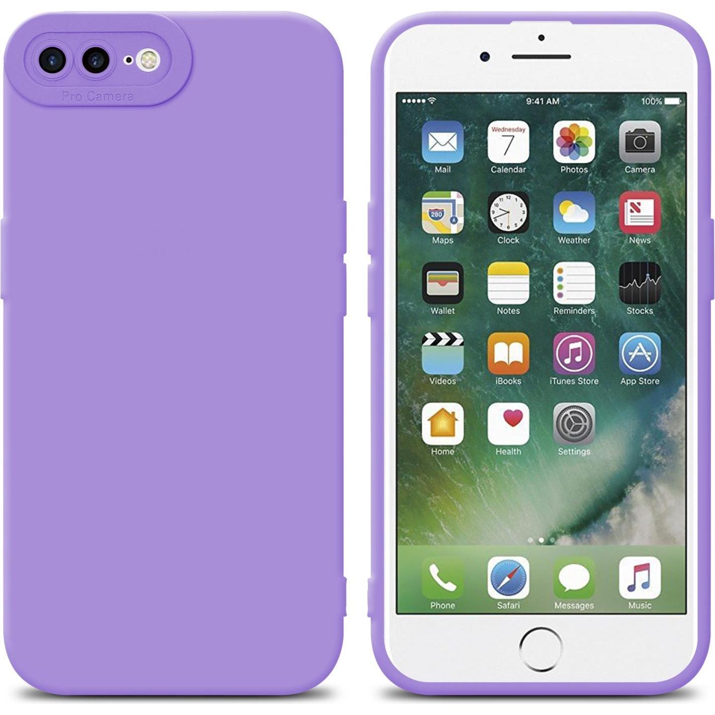 Cadorabo Hülle für Apple iPhone 7 PLUS / 7S PLUS / 8 PLUS im TPU Fluid LM162 Style (Apple iPhone 7 Plus), Smartphone Hül...