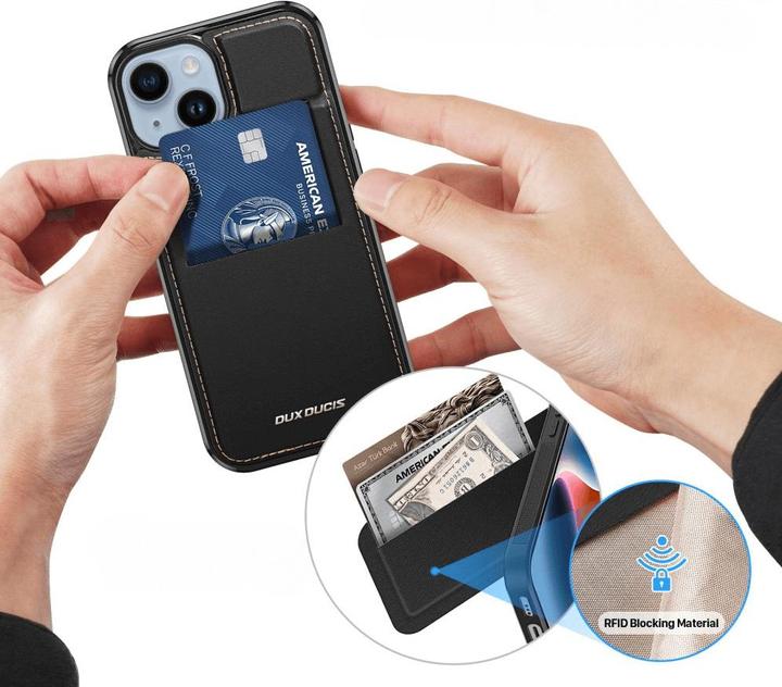 Immagine prodotto Dux Ducis Custodia a portafoglio 3 in 1 con supporto (Apple iPhone 15 Pro Max)