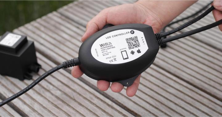 Actual product image Heissner SMART LIGHT Wifi RGB controller (APP)