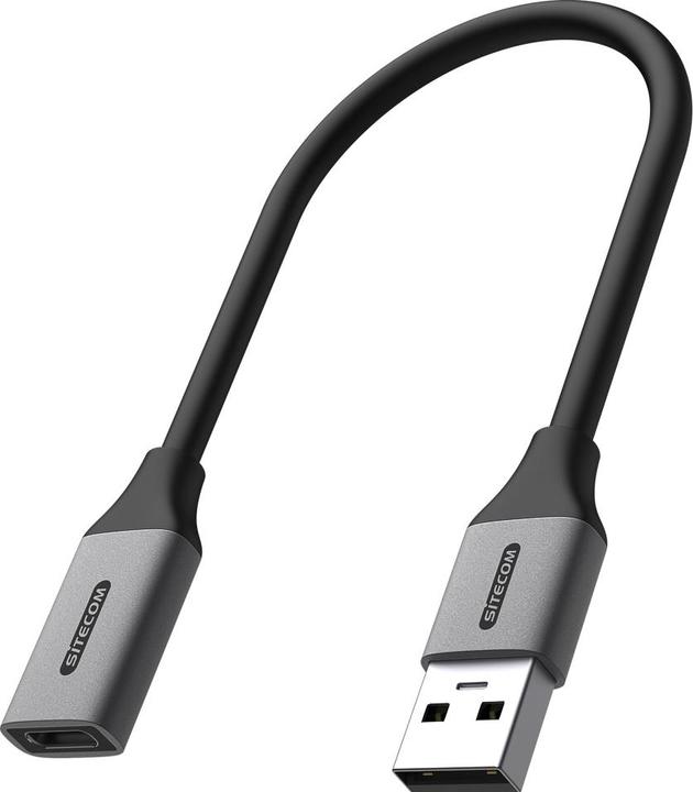 Actual product image Sitecom AD-1013 USB-A to USB-C Adapt +cable (0.15 m, USB 3.1)