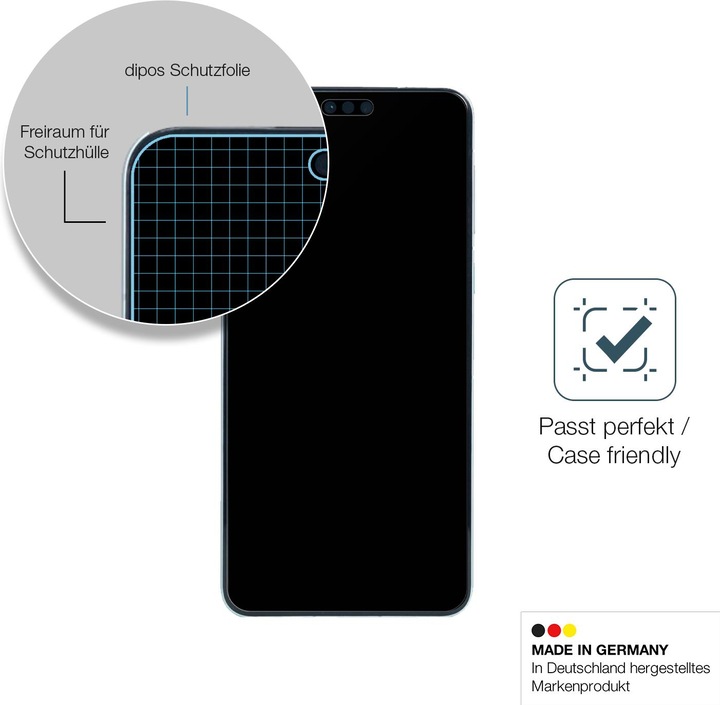 Produktbild Dipos Displayschutz Anti-Shock (2 Stück, Huawei Mate 60 Pro)