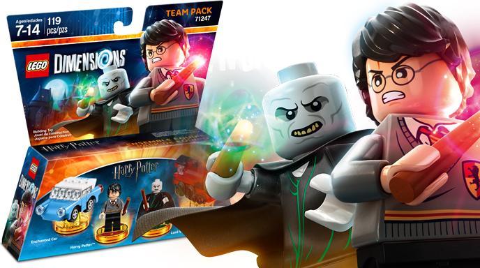 Actual product image LEGO Dimensions Harry Potter Team Pack (71247, LEGO Dimensions)