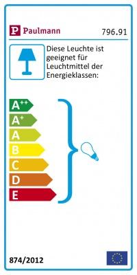Etichetta energetica Paulmann Neordic Haldar (E14)