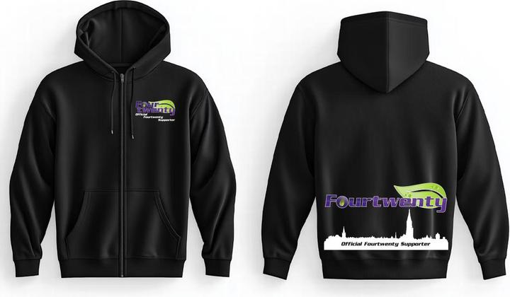 Produktbild Fourtwenty Hoodie Zipper L (L)