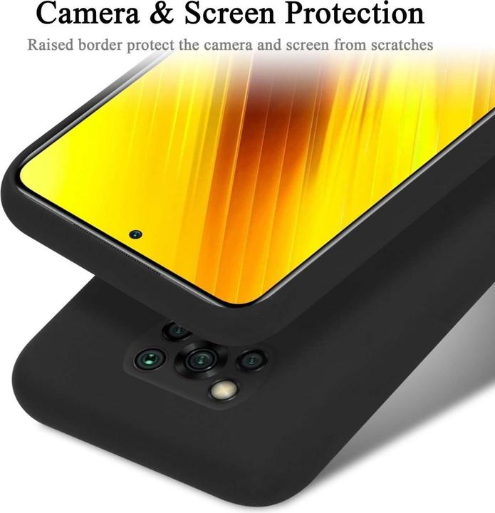 Immagine prodotto Cadorabo Custodia per Xiaomi POCO X3 NFC TPU Liquid Silicone Case (Xiaomi Poco X3 NFC)