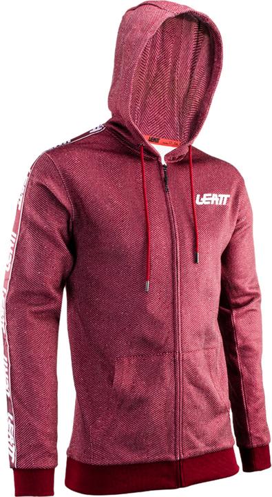 Produktbild Leatt Zip Hoodie Premium # - Ruby (XL)