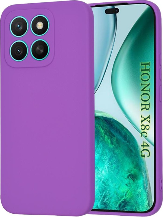 Actual product image Techsuit - SoftFlex - Honor X8c - Purple (Honor X8)