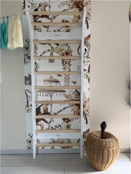 Actual product image Fitwood Sprossenwand TAIMI MINI, weiss - Birke