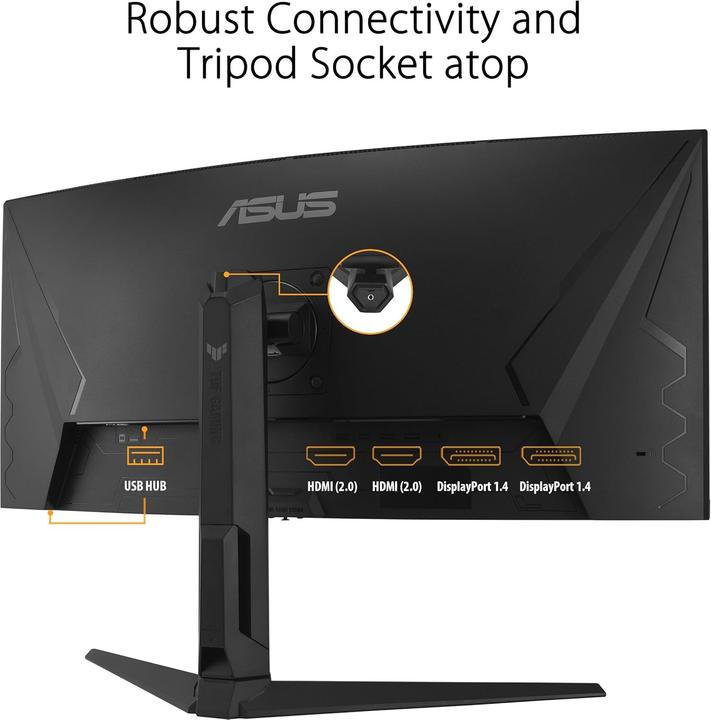 Actual product image ASUS TUF Gaming VG34VQL3A (3440 x 1440 pixels, 34")