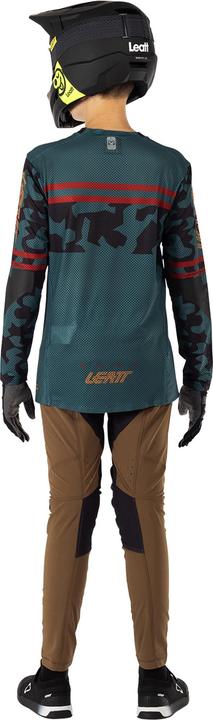 Actual product image Leatt MTB Gravity 4.0 Jersey Jr teal XL (XL)