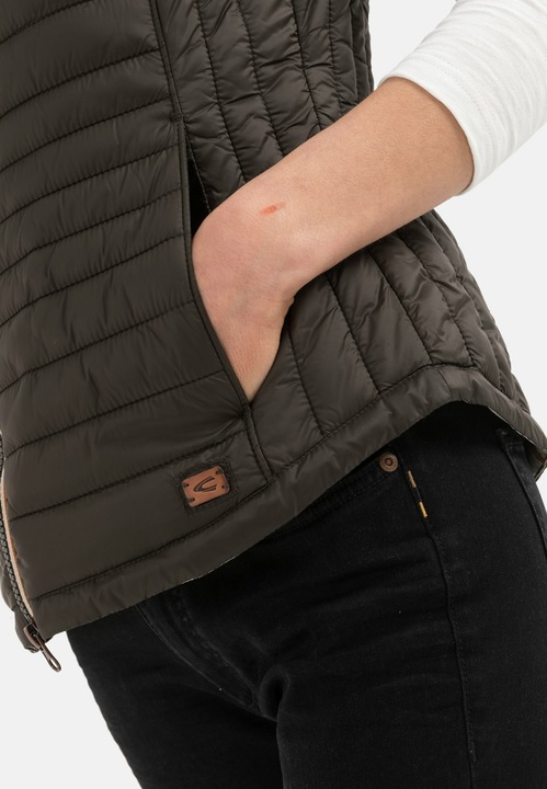 Actual product image Camel Active Quilted waistcoat made from 100% recycled material (40)