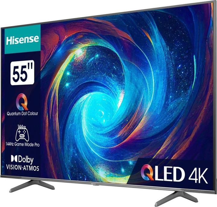 Actual product image Hisense 55E77KQ PRO (55", QLED, 4K, 2023)