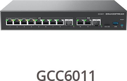 Actual product image Grandstream Solution de convergence tout-en-un GCC6011 (10 ports)