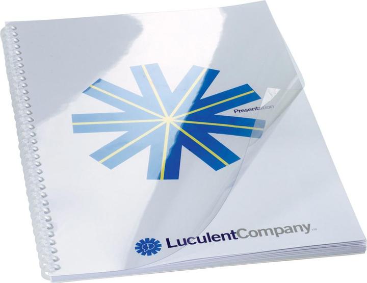 Produktbild GBC Einbanddeckel Clearview, 150my