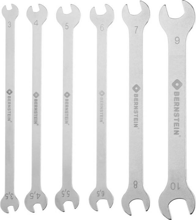 Actual product image Bernstein Double open-end wrench set 6pcs
