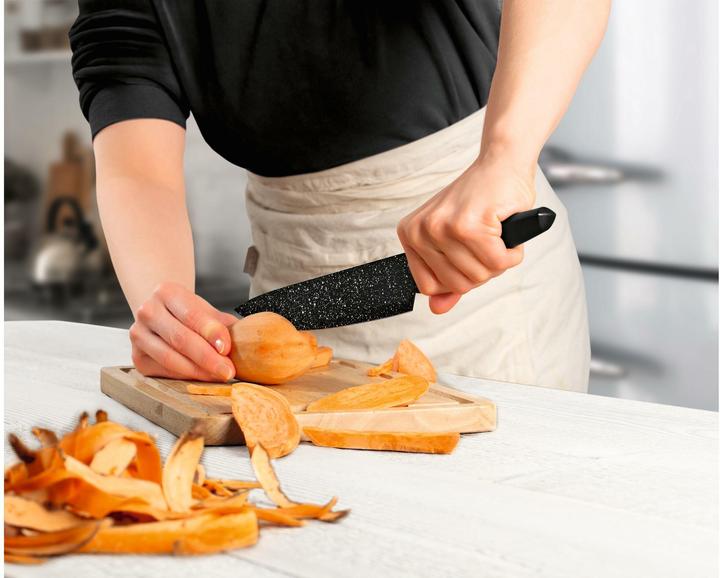 Produktbild Gourmetmaxx Messerset mit Sparschäler 6-teilig