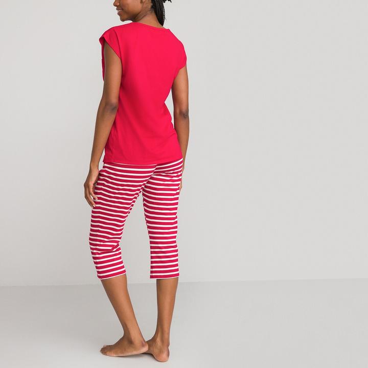 Produktbild La Redoute Collections Kurzer Pyjama aus Baumwoll-Jersey (40)