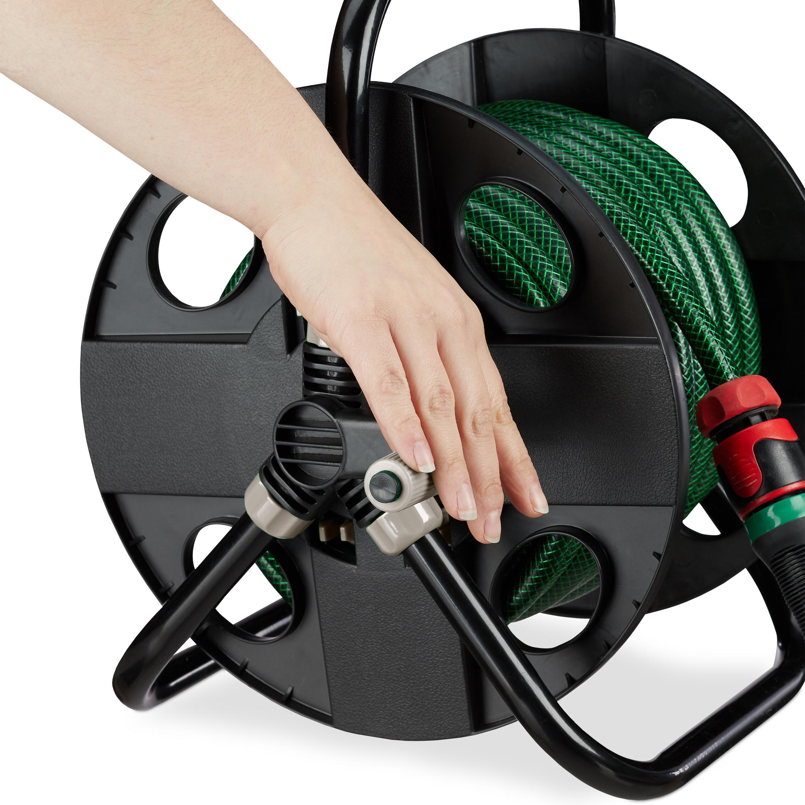 Thumbnail - Relaxdays, Gartenschlauch Aufbewahrung, Schlauchtrommel