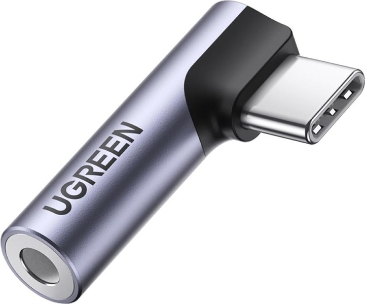 Produktbild Ugreen Winkelstecker (USB Typ C, 3.5mm Buchse)