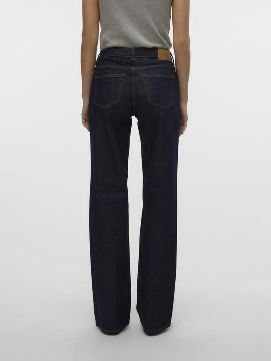 Image du produit Vero Moda VMVANESSA Niedrige Taille Weiter Beinschnitt Jeans Weit geschnitten (W32/L32)