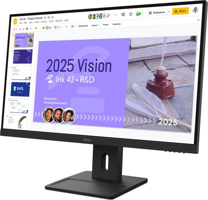 Actual product image Lenovo ThinkVision E27Q-40 (2560 x 1440 pixels, 27")