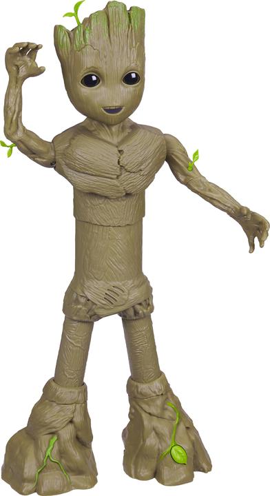 Image du produit Hasbro Marvel Studios Je suis Groot Groove 'N Grow Groot, figurine interactive de 34 cm, super-héros