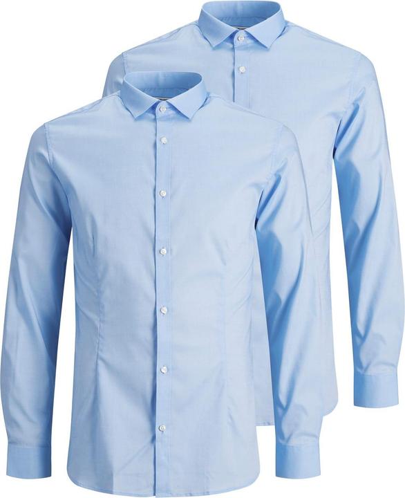 Produktbild Jack & Jones 2er-Pack Satin Super Slim Fit Hemd (XXL)