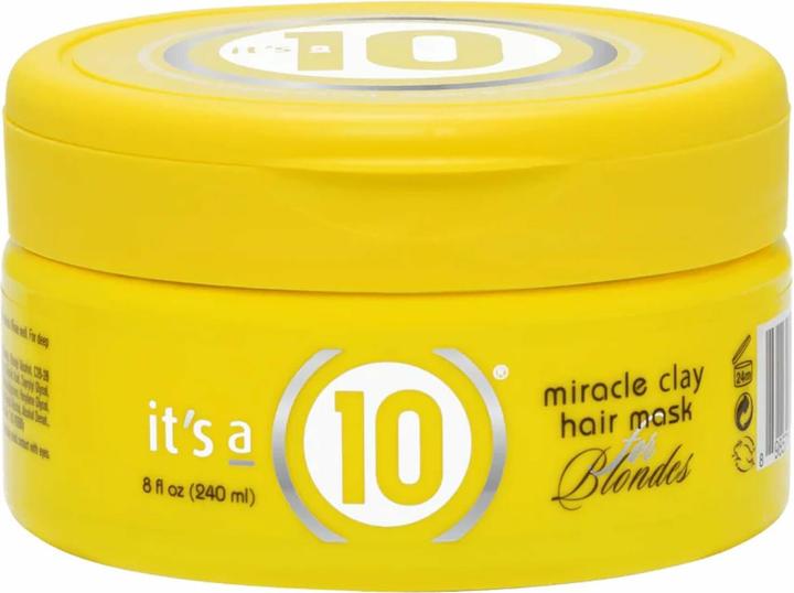 Subrina Haircare Miracle Clay Hair Mask für Blondinen 8 fl. oz. (240 ml)