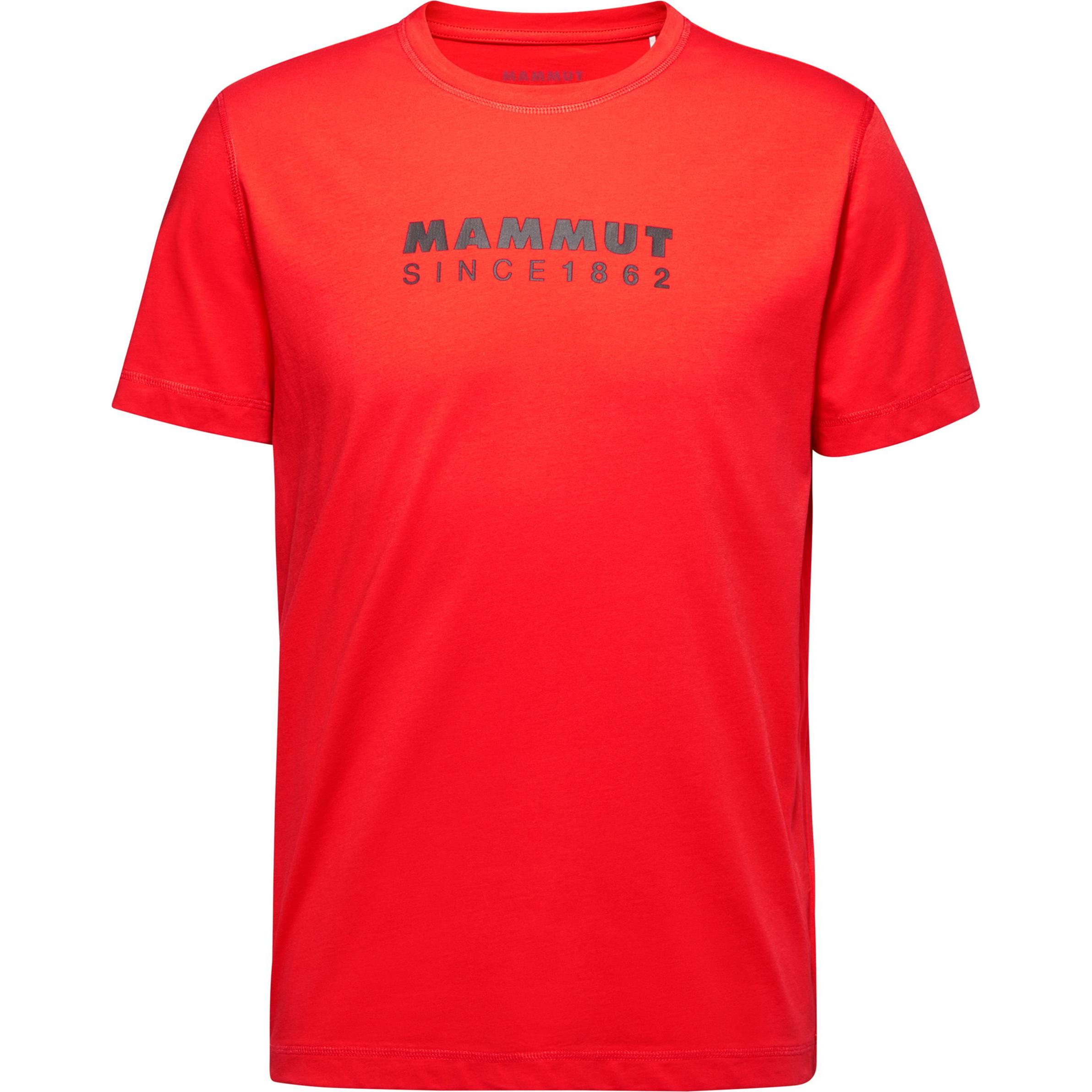 Mammut, Herren, Shirt, Core T-Shirt Men Logo, Rot, (L)