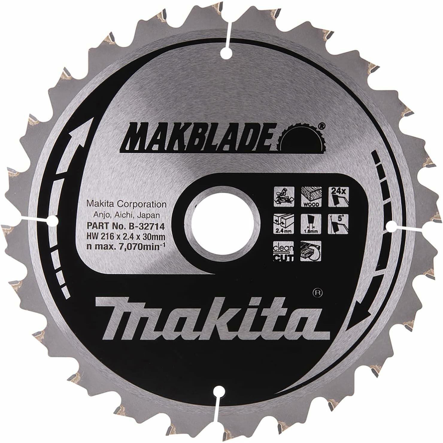Thumbnail - Makita, Sägeblatt, MAKBLADE Sägeb. 216x30x24Z