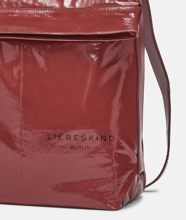 Image du produit Liebeskind Berlin Rucksack Grosser Rucksack aus Baumwolle mit Lackfinish