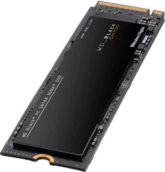 Actual product image WD Black SN750 Gaming (500 GB, M.2 2280)