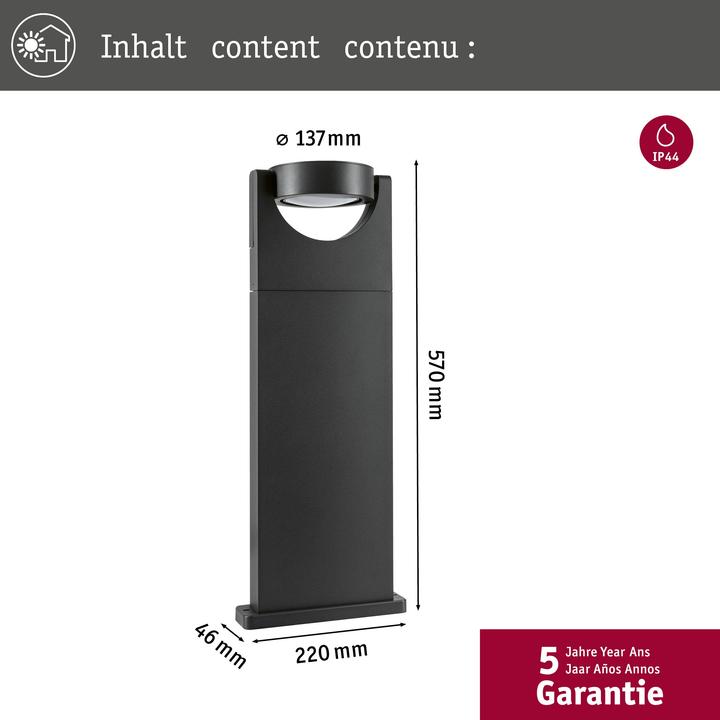 Image du produit Paulmann Swivea (460 lm, IP44)