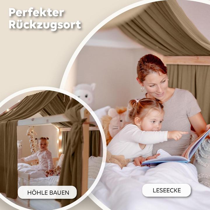 Actual product image Lilimaus Betthimmel aus Musselin