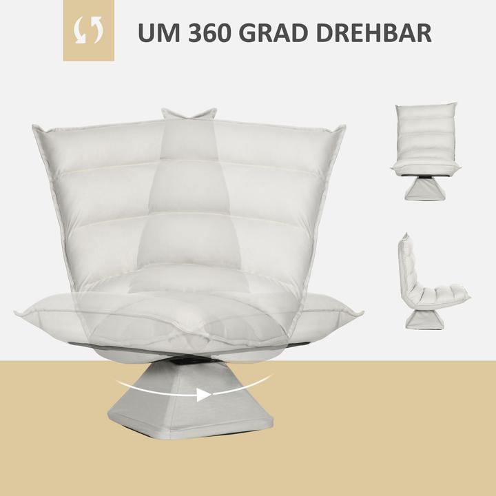 Immagine prodotto Homcom Sedia da terra con base