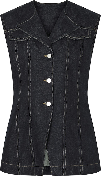 Actual product image Pieces PCNUA FITTED DENIM Weste (XL)