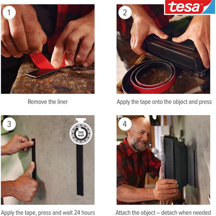 Actual product image tesa Ultra Power Lock Strips (25 mm)