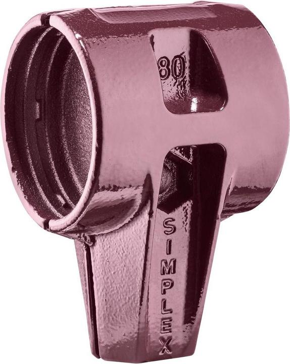 Produktbild Halder SIMPLEX Tempergussgehäuse für 80 mm Hammerdurchme